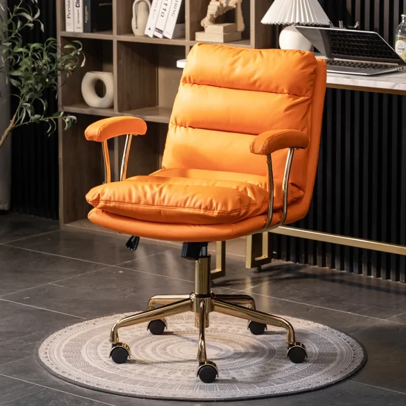 

AOLIVIYA Official New Computer Girls' Bedroom Desk Chair Long-Sitting Office Chair Comfortable Study Chair Ergonomic