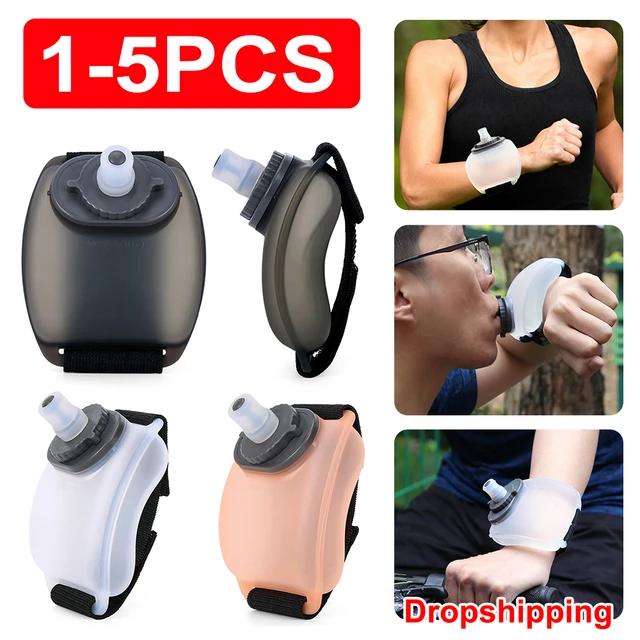 Mini Running Wrist Water Bottle Kettle Holder Wrist Storage Bag Hydration  Pack Soft Flask for Marathon Riding Fitness Climbing - AliExpress