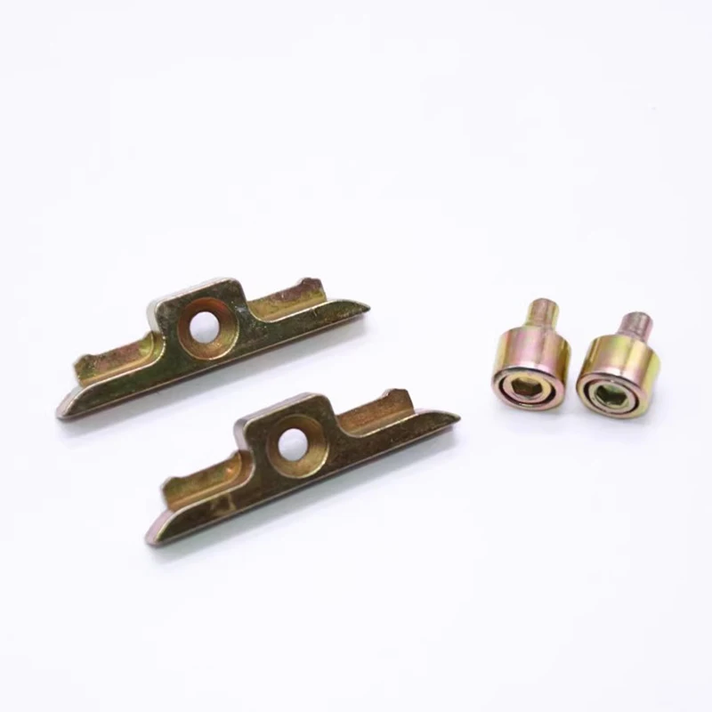 4pcs Plastic steel window lock buckle casement transmission lock rod window buckle