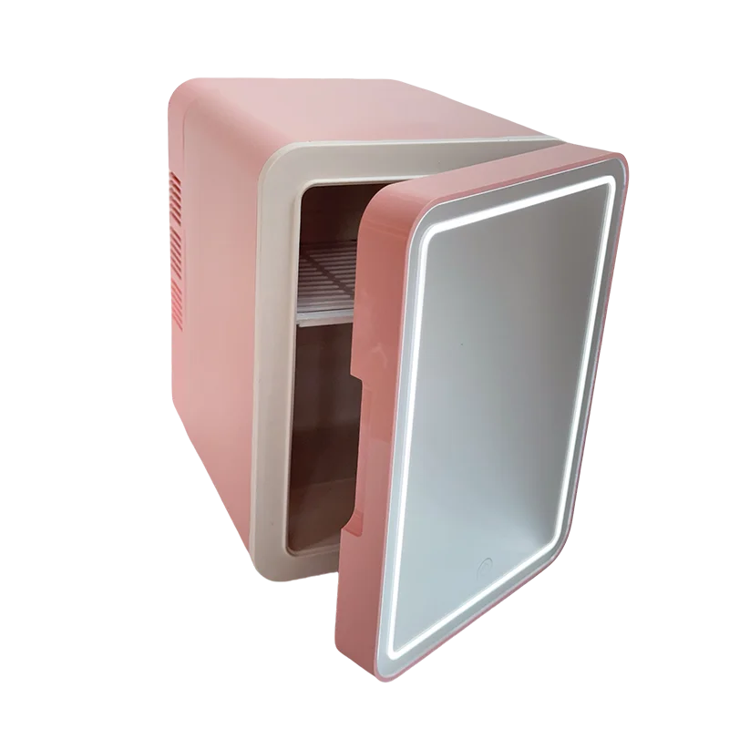 4L Pink Mini Beauty Fridge 4