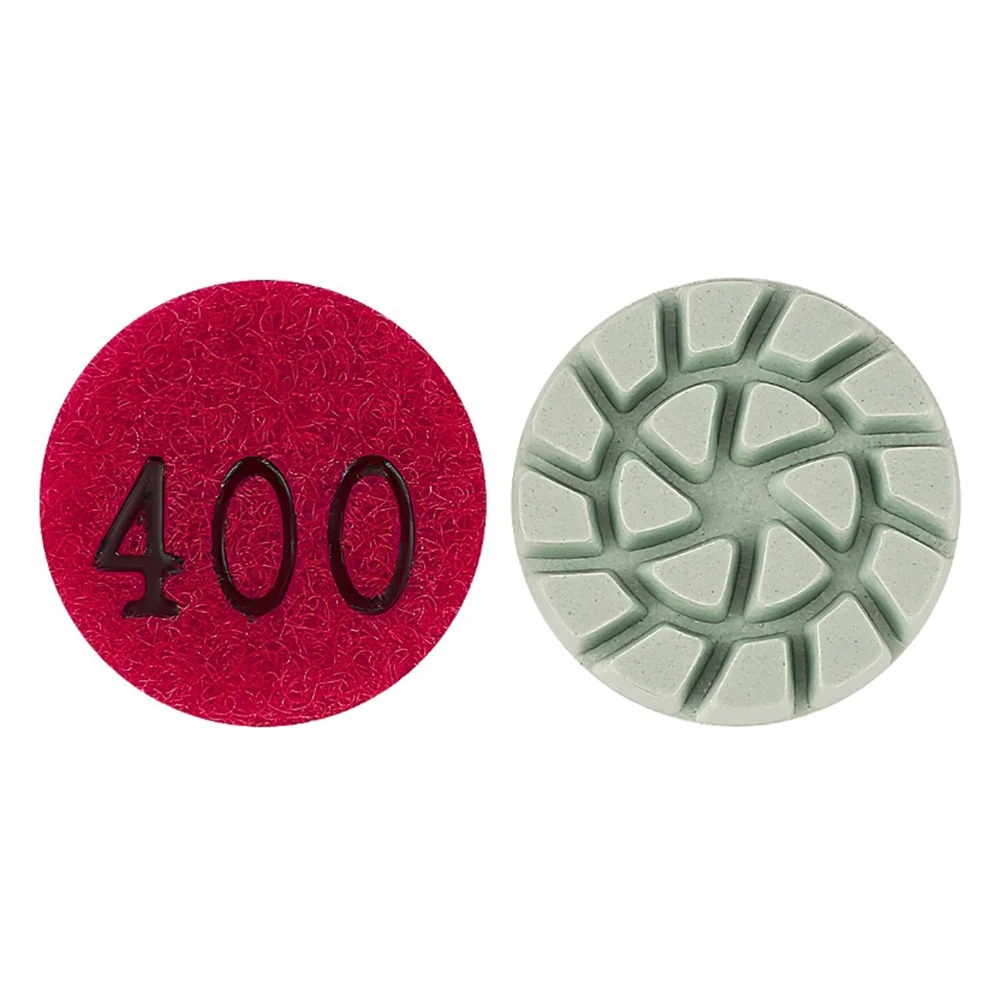 Premium 1-Inch Polishing Pad for Wet/Dry Use - Ideal for Marble, Granite, and Concrete Surfaces