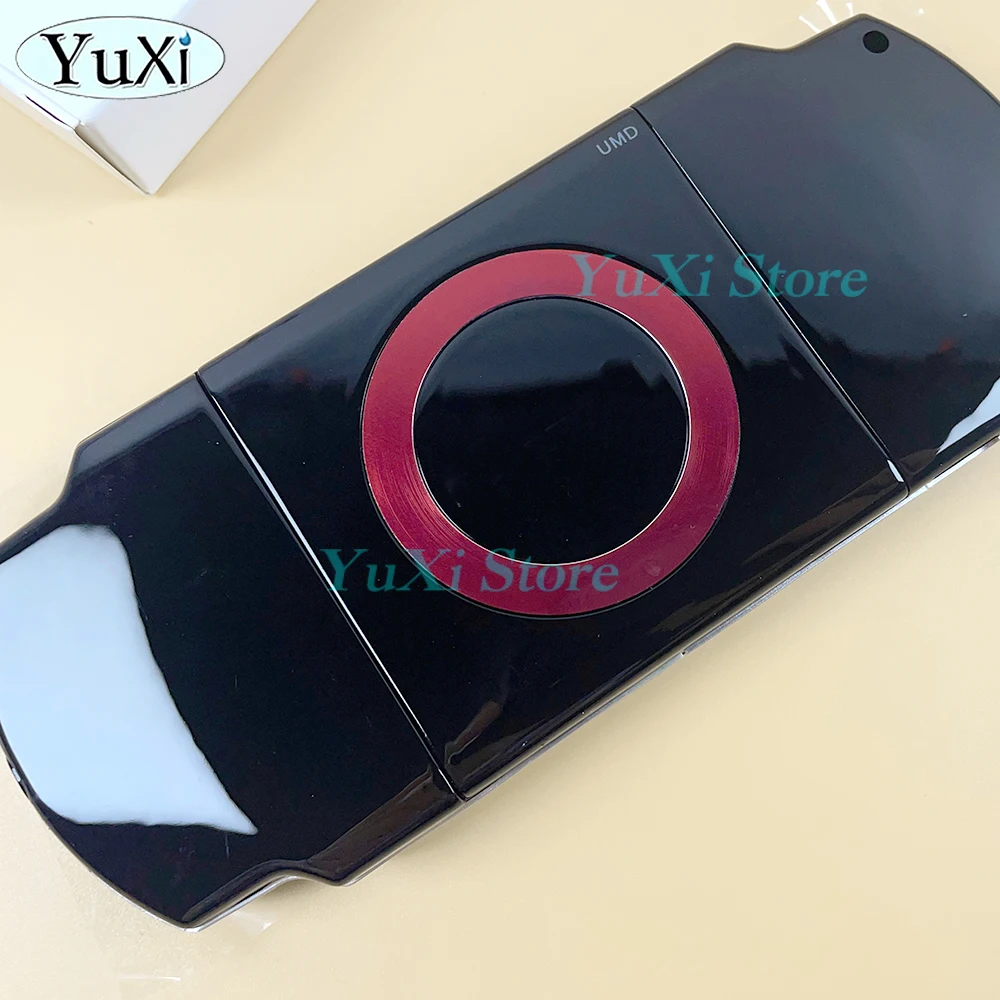 Für PSP 1000 2000 Stahl Ring Zurück Gehäuse Shell Fall Ersatz für PSP 1000 PSP 2000 UMD Hintertür ShellCover Stahl Ringe – Detail 5