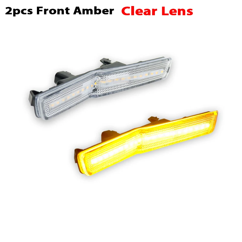 2pc Front amber