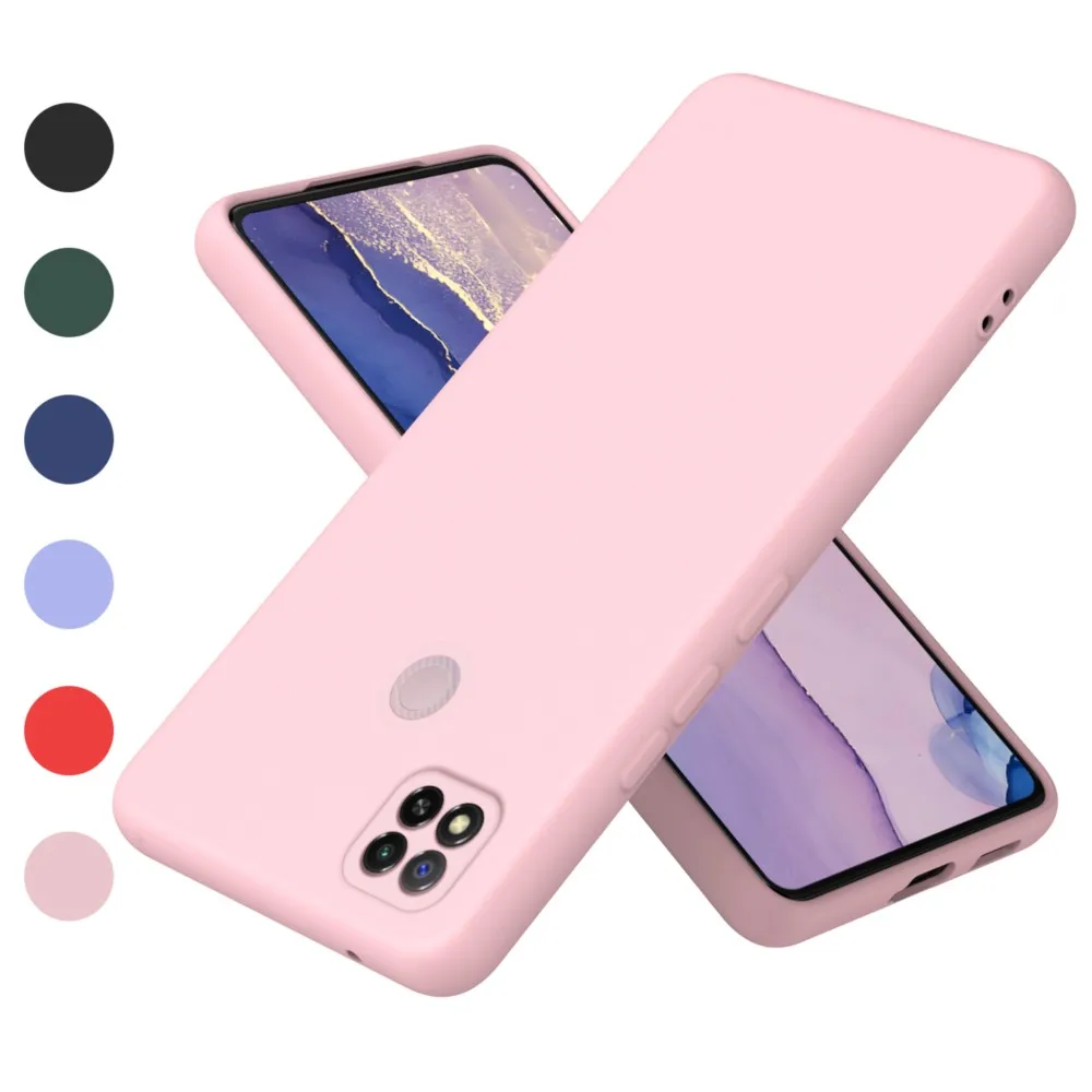 Luxury Soft Liquid Silicone Phone Case with Camera Protection – Elegant Cover