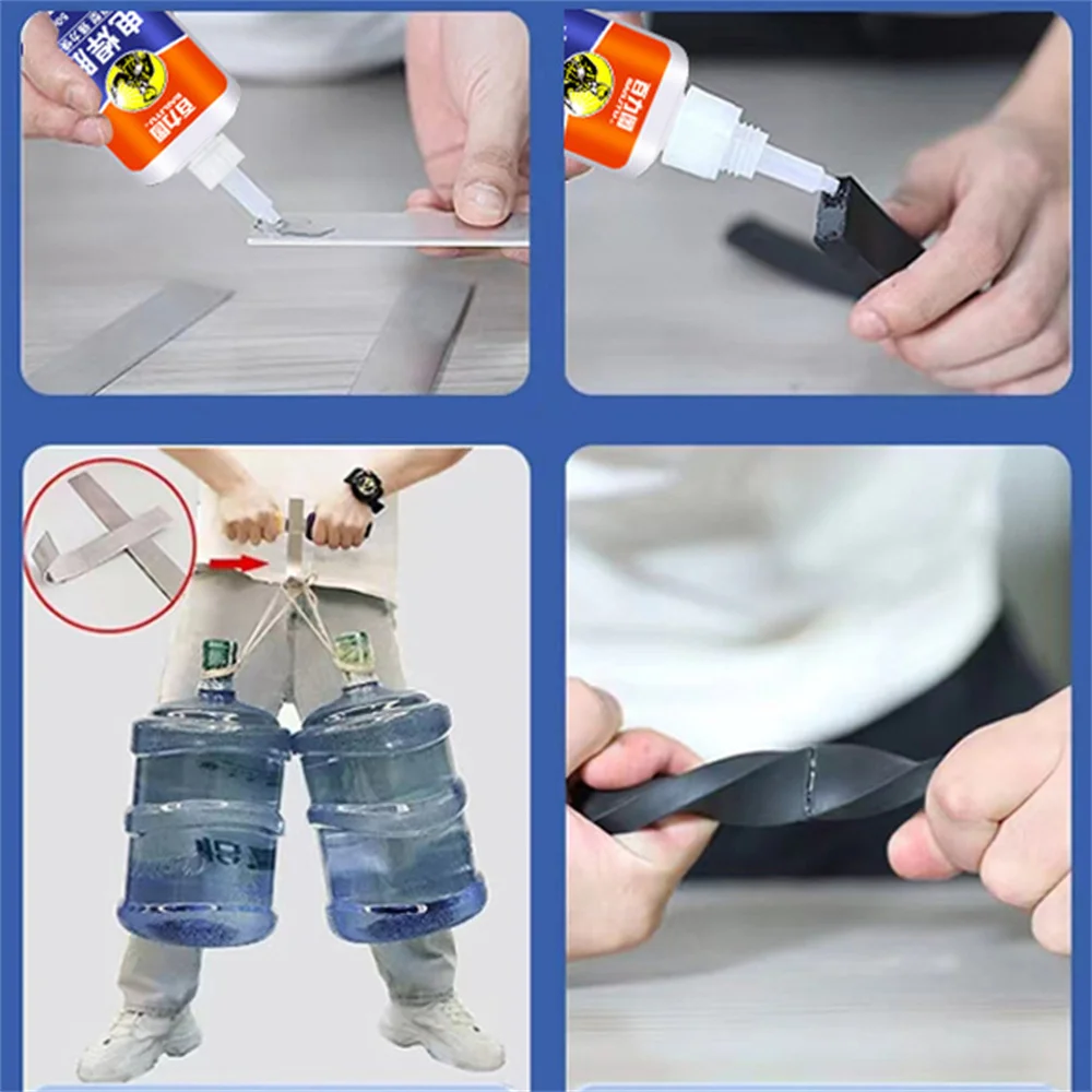 Universal Glue Quick-drying Glue Spread Oil Strong Welding Agent Welding Sticky Shoes Metal Wood Ceramic 20g/50g super glue shoe glue silicone glue thermal glue acrylate glue sealant glue