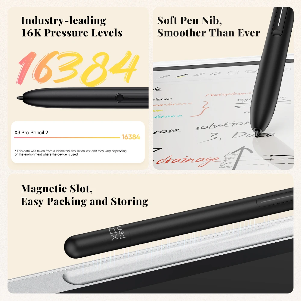 【XPPen】Magic Note Pad Android14 XP-PEN Magic Note Pad Android14搭載 3-in-1カラーノートパッド