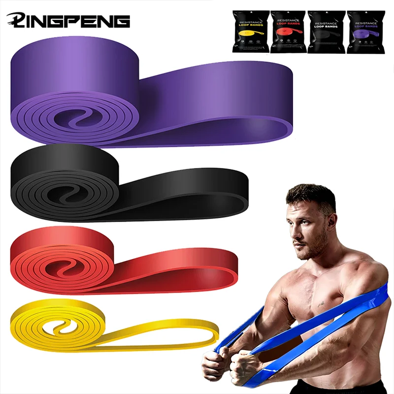 Resistance Bands Latex Pull Up Gym Home Fitness Rubber Expander Loop Strength Assist Workout Training Equipment