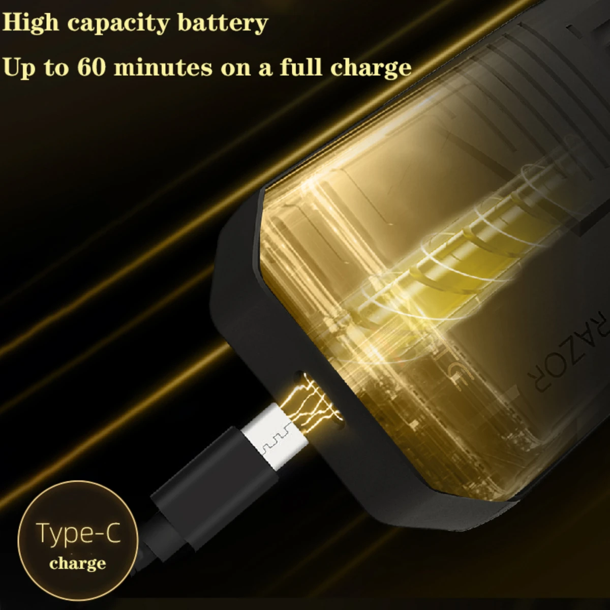 VGR 면도기 면도기 전기면도기 충전식 면도기 전문가용 전기 면도기 트리머 수염 트리머 전기식 트리머 왕복식 면도기 마무리 남성용 면도기 V-375