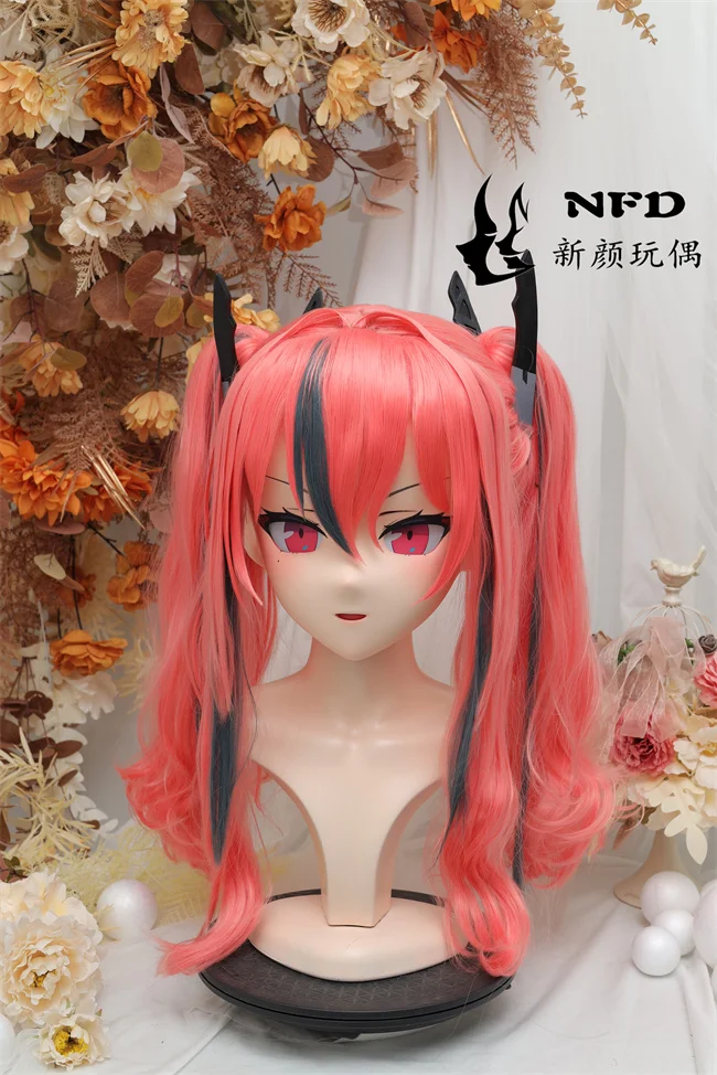 Kigurumi bremerton nfd full headband lock cosplay headshell props costume anime game