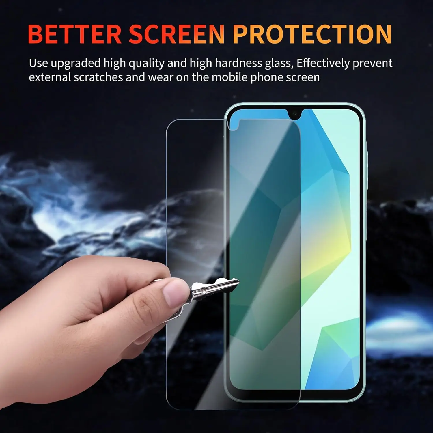 Anti-Spy Tempered Glass Screen Protector Privacy Film