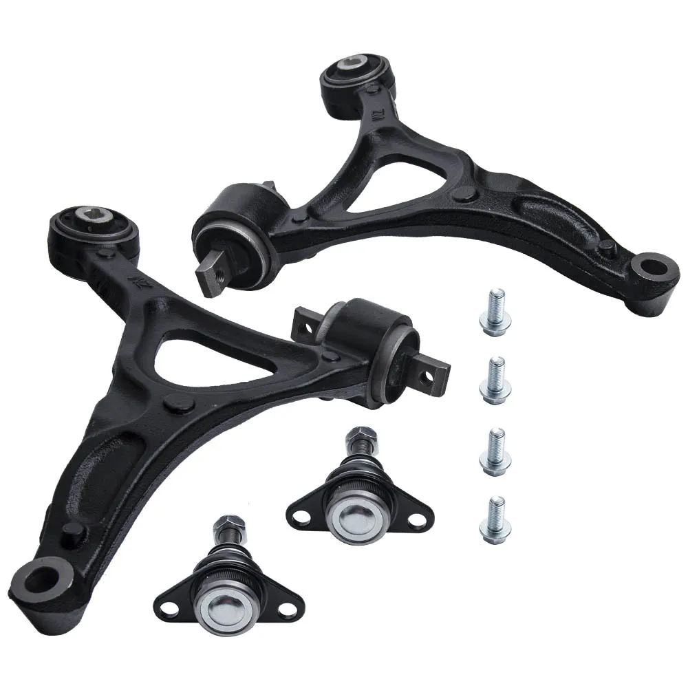 4pcssetFrontLowerSuspensionWishboneControlArmsKitforVolvo