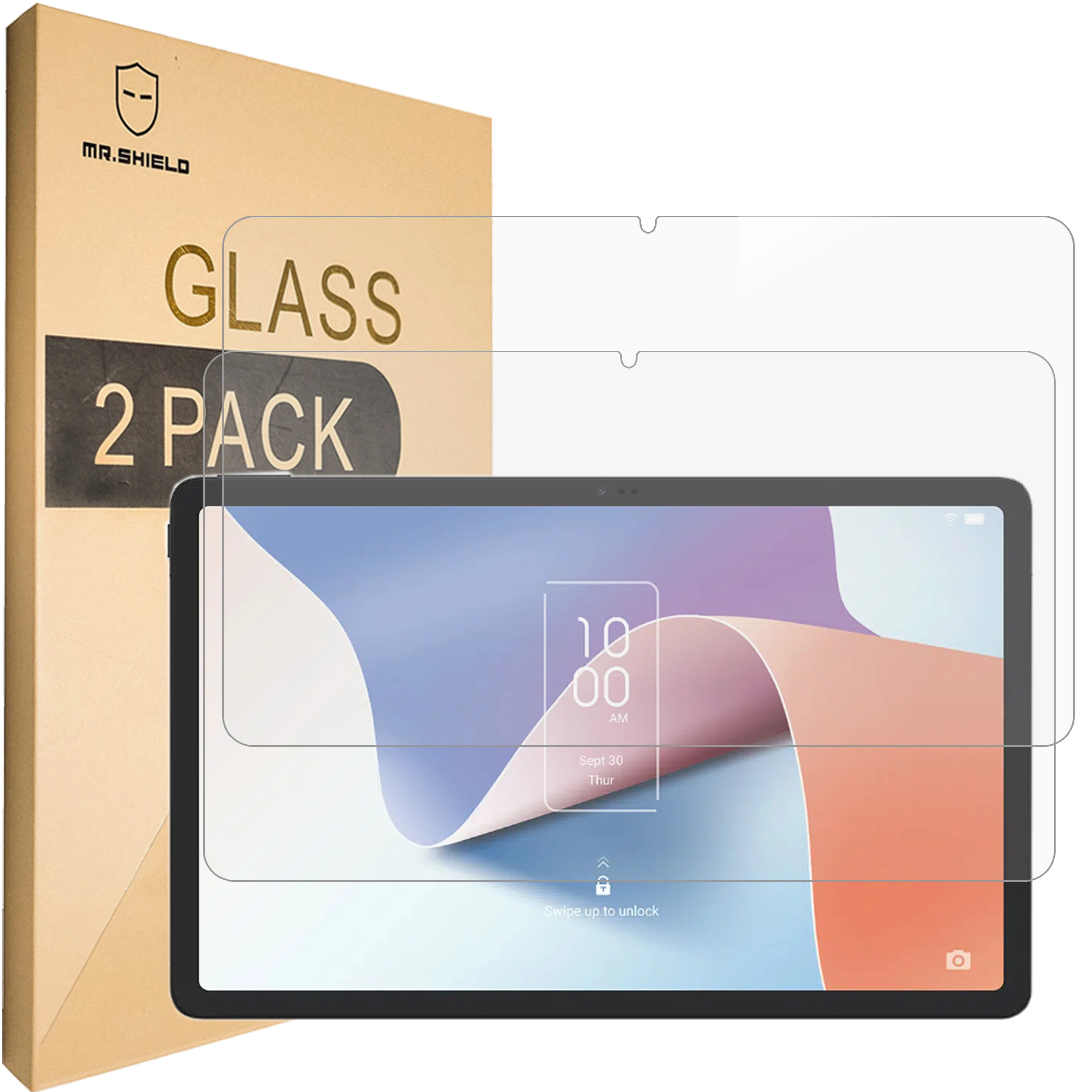 

Mr.Shield [2-PACK] Screen Protector For TCL NXTPAPER 11 Tablet 11 Inch [Tempered Glass] [Japan Glass with 9H Hardness]