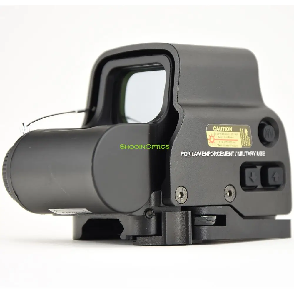 Holographic Reflex 1x Red Dot Sight Optics Scope With QD 21mm Quick Release Rail Mount