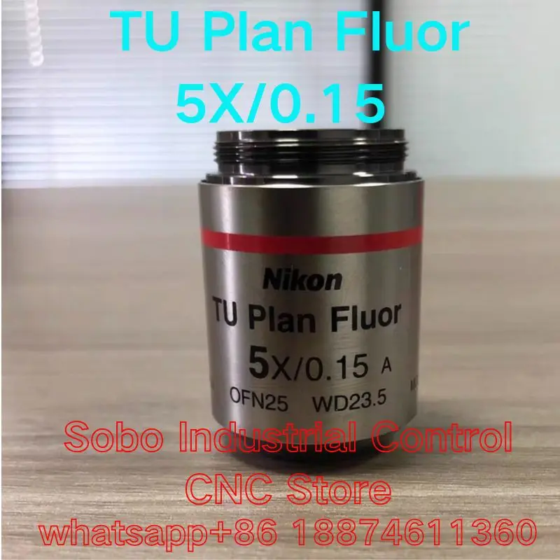중고 테스트 OK Nikon TU Plan Fluor 5X/0.15 A EPI D 현미..