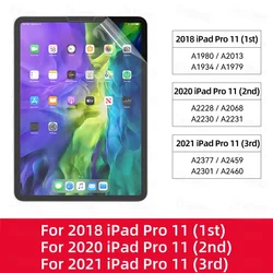 Paper Feel Matte Screen Protector Film for iPad - Enhanced Drawing and Writing Experience (Pro 11inch 2018 - 2022)