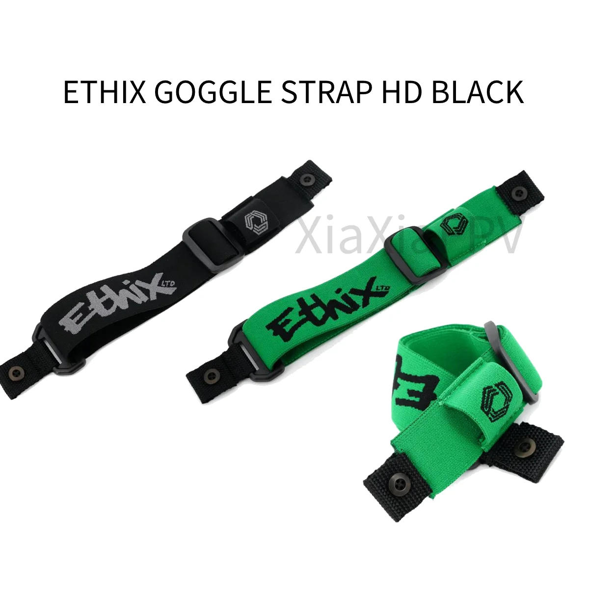 Ethix Goggle Strap V3 Black Logo | Team BlackSheep