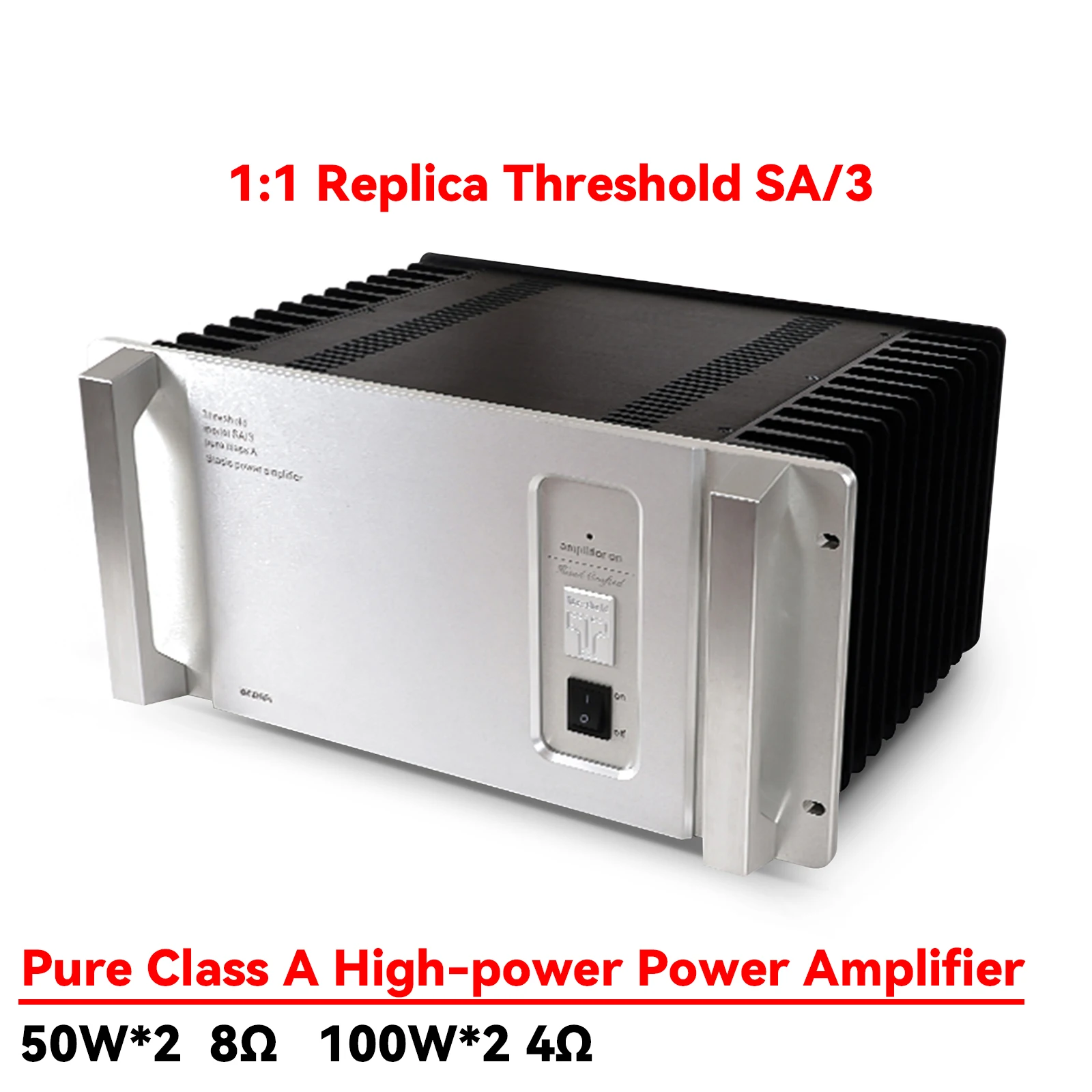 

AMXEKR 1:1 Replica Threshold SA/3 Power Amplifier Circuit 50W Pure Class A Rear Stage Hifi Power Amplifier PASS Predecessor