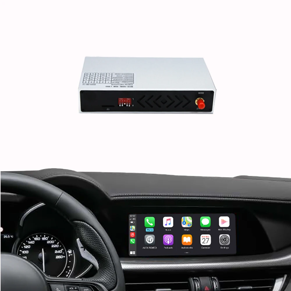 

Wireless Apple CarPlay Android Auto For Alfa Romeo Stelvio & Giulia/Giulietta Mirror Link AirPlay Plug And Play Radio Car Play