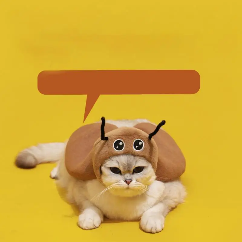 애완 동물 망토 의상 바퀴벌레 모양 고양이 코스프레 망토 조정 가능한 경량 애..
