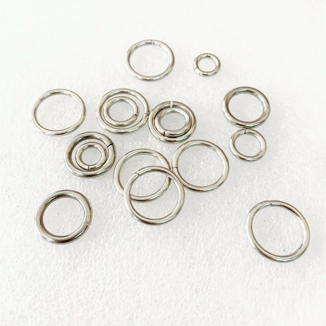 Closed Jump Rings Jewelry Making  Plastic Finding Connectors - Jewelry  Findings & Components - Aliexpress