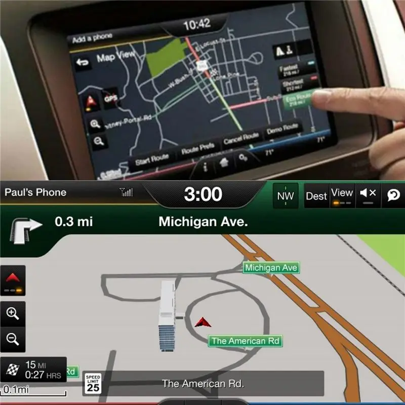 최신 2023 A14 네비게이션 카드 GM5T-19H449-AH GPS 지도 업데이트용 맵 카드 미국/캐나다 지도 SYNC 네비게이션 시스템 내구성 강한 제품