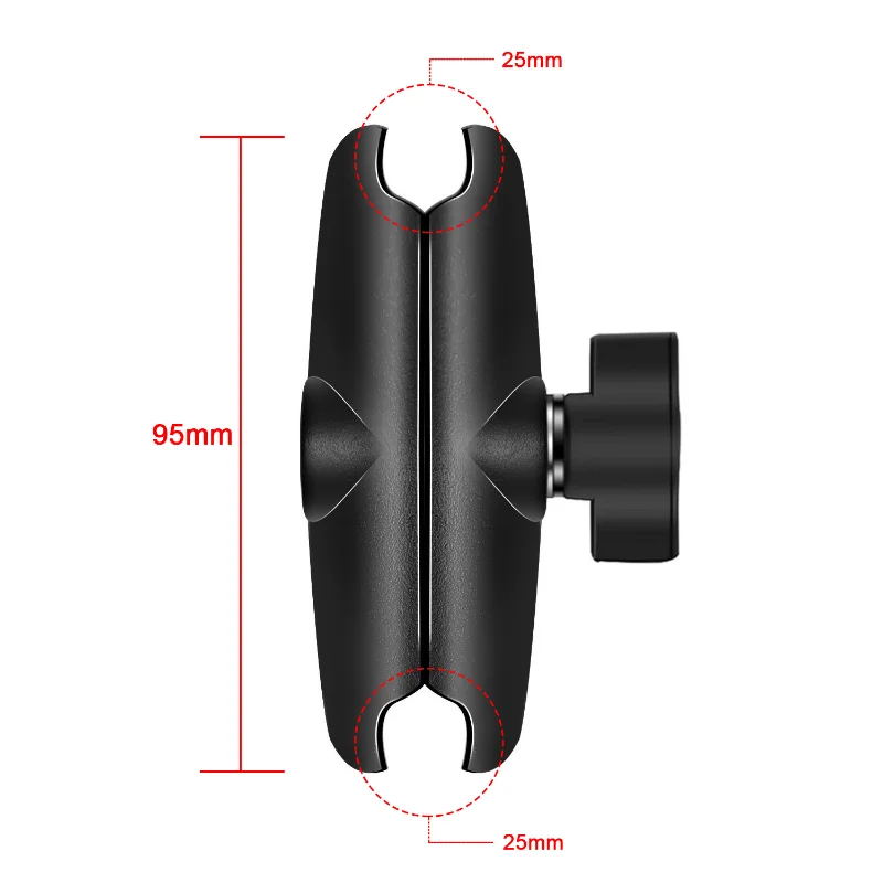 Universal 2 in 1 Motorcycle Bike Adjustable Angles Bracket Tablet Holder 4.5-13.5" Stand for Ipad Air Mini 2 3 4 Tablet Mount