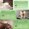 House Milk Frother, 21OZ Variable Temp and Froth Thickness Milk Frother and Steamer, Smart Touch Control Milk Warmer, Di 4
