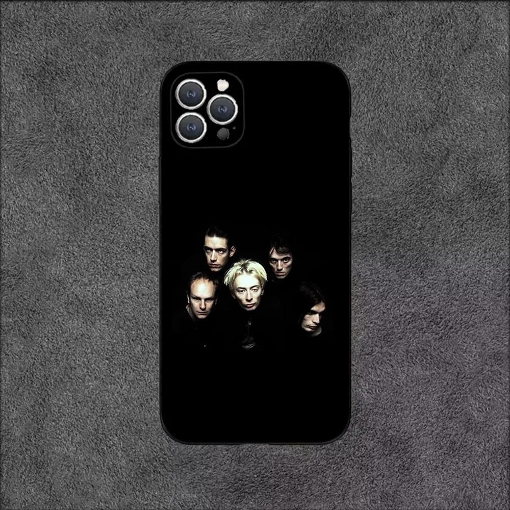 Radiohead Rock Band Soft Silicone Black Phone Case Cover