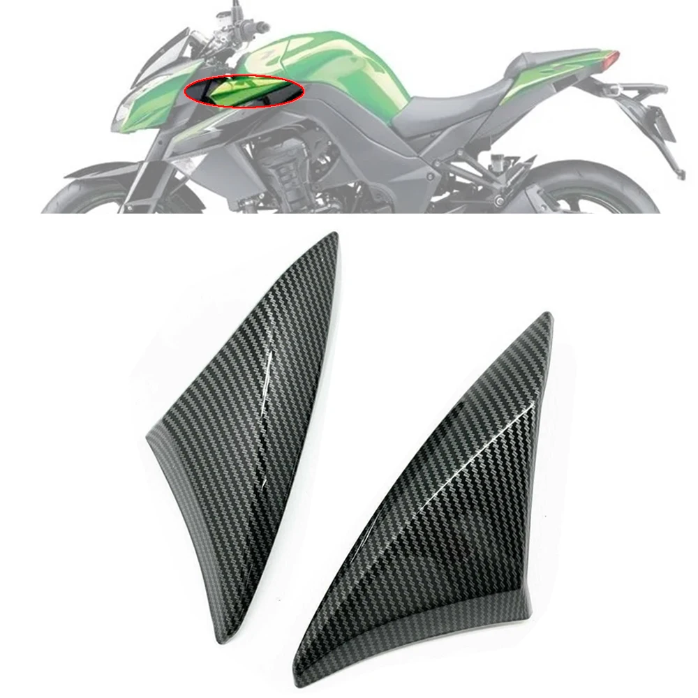 

Для KAWASAKI Z1000 Z 1000 2010 2011 2012 2013 ABS углеродное волокно панель воздуховода для мотоцикла впускная ОЗУ крышка корпус обтекатель