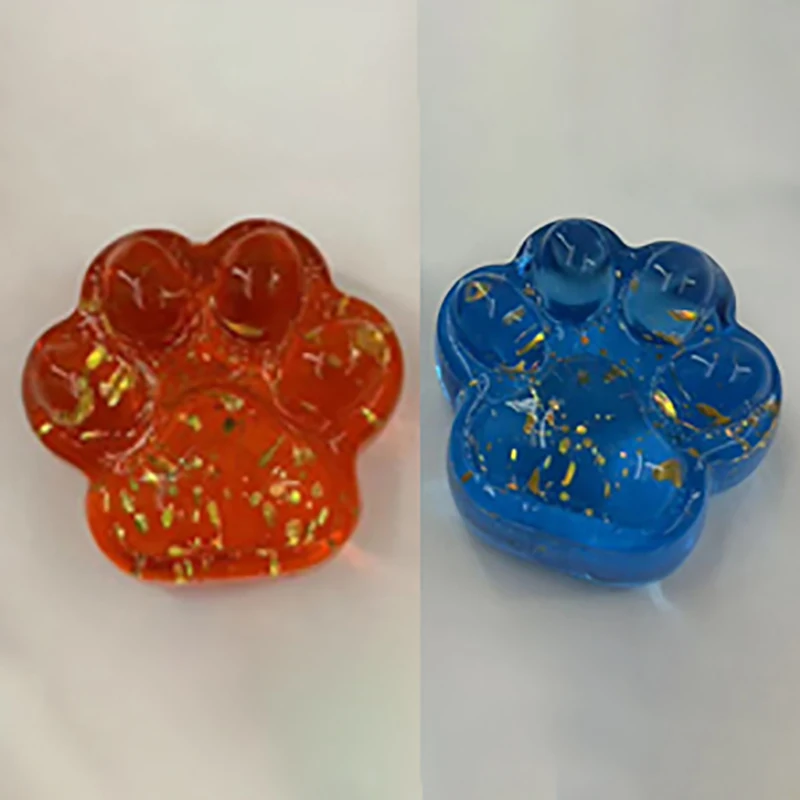 Kawaii Cat Paw Sticky Squeeze Toy Soft Realistic Jelly Glitter Cat's Claw Stress Relief Toys Kids Adults Unique Gifts 5
