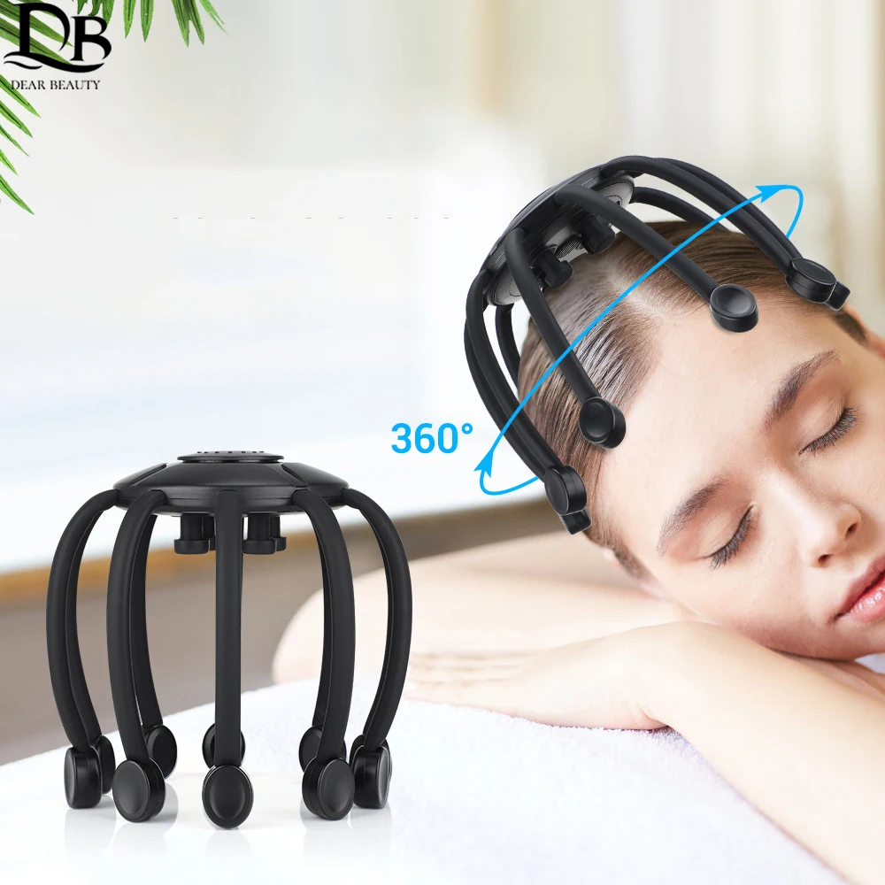 Electric Head Massager Head Massage Device Vibration Massage Scalp