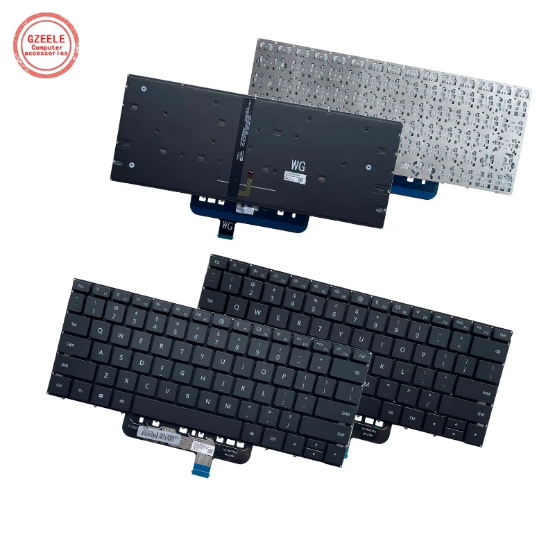 

New RU/US English Keyboard for Huawei MateBook 14s/13S EMD-W56 EMD-W76 HKD-W76 HKD-W56 HKD-W58 MRG-16 HKF-16 Backlit