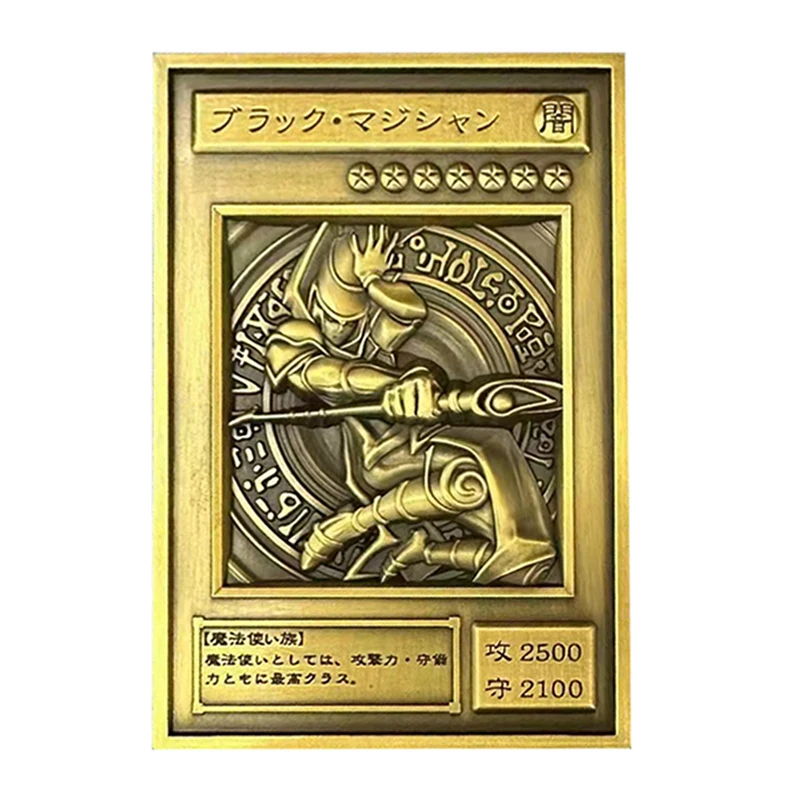Fai Da Te Fai Da Te Yu-Gi-Oh! Dark Magician Blue-Eyes White Dragon Gold Card Collection Card Anime Game Collection Card Gift Toy