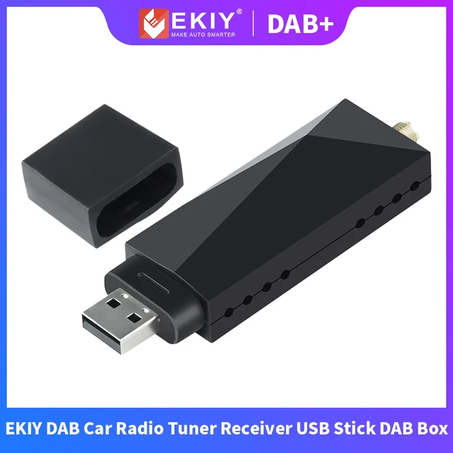 EKIY DAB Tuner Receiver USB Dongle DAB-Box for Android DVD Antenna Digital  Audio Broadcasting FM Amplifier Booster Network Radio _ - AliExpress Mobile