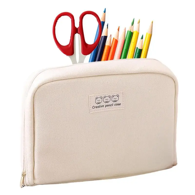 

Cute Pencil Pouch Extra Big Pencil Holder Pouch Large Pen Pencil Case Cute And Convenient For Pencils Ruler Scissors