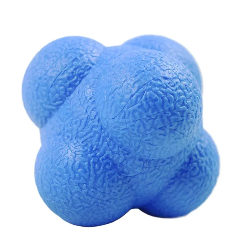 Hexagon Reaction Ball Agility Training Ball for Basketball Football Kids Adult Coordination Reflex Sports Fitness Training