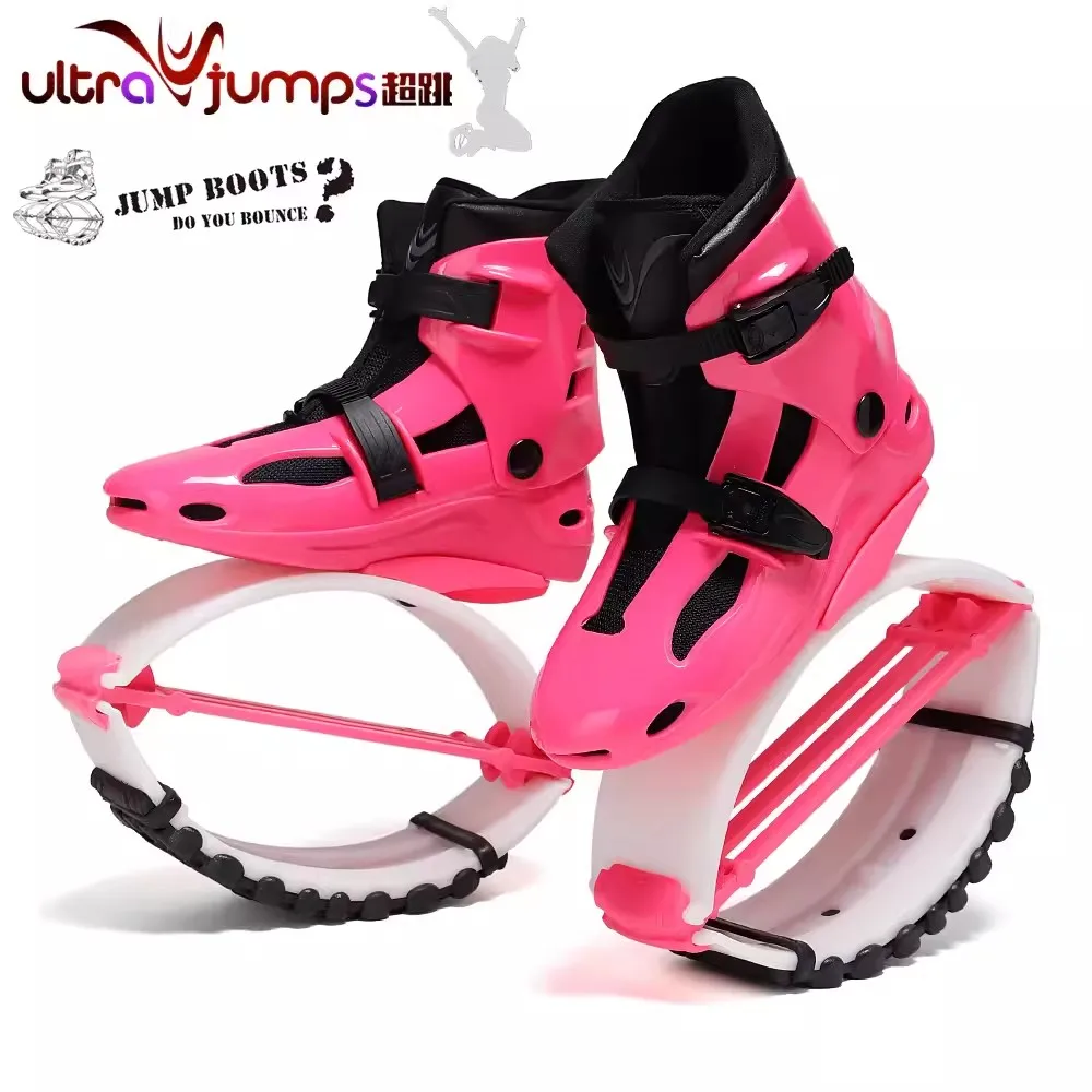 Kangaroo Jump Shoes Unisex Fitness Exercise Rebound Boots, Suit For Kids or Adults