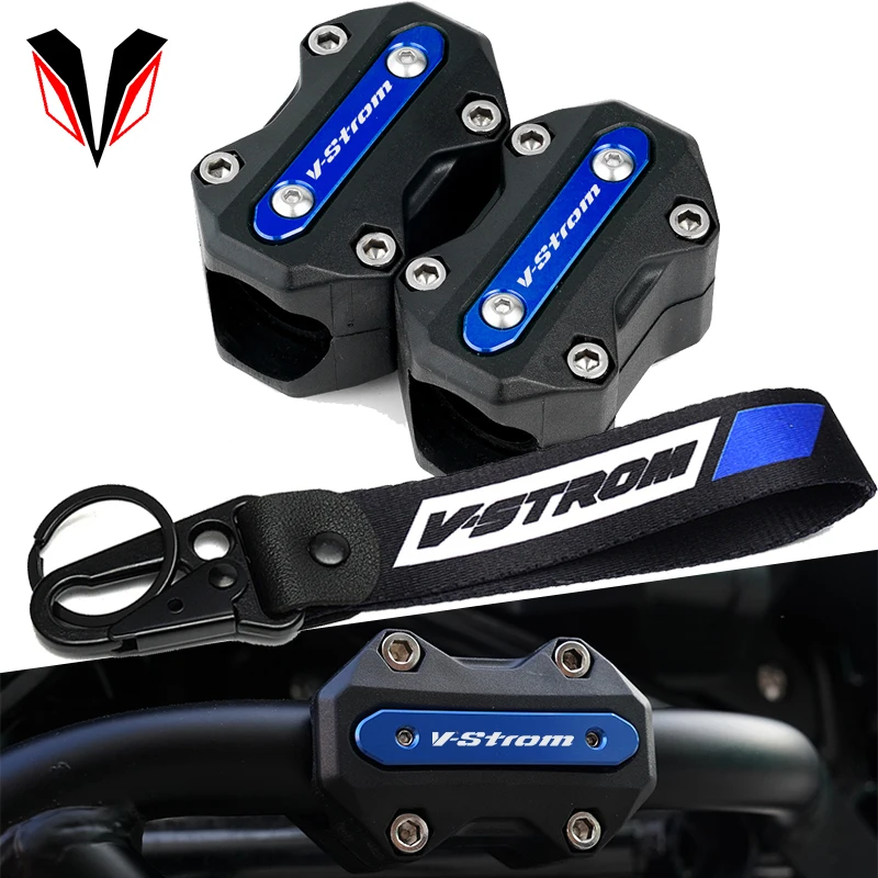 Protezione Paraurti Motore Moto Decor Block Accessori Portachiavi O Suzuki Vstrom 650 1000 V-Strom 650 Vstrom 1050/Xt Dl250