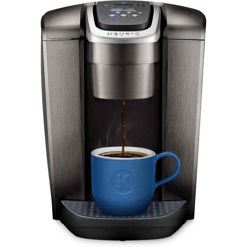K-Elite Single-Serve K-Cup Pod Coffee Maker, Brushed Slate, 12 oz. Brew Size