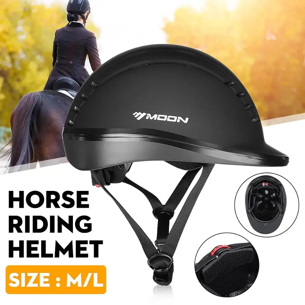 M/L Helmet Cap Riding Safety Vented Protection Hat Universal Version Protecting Head Equestrian Competition Helmets Both