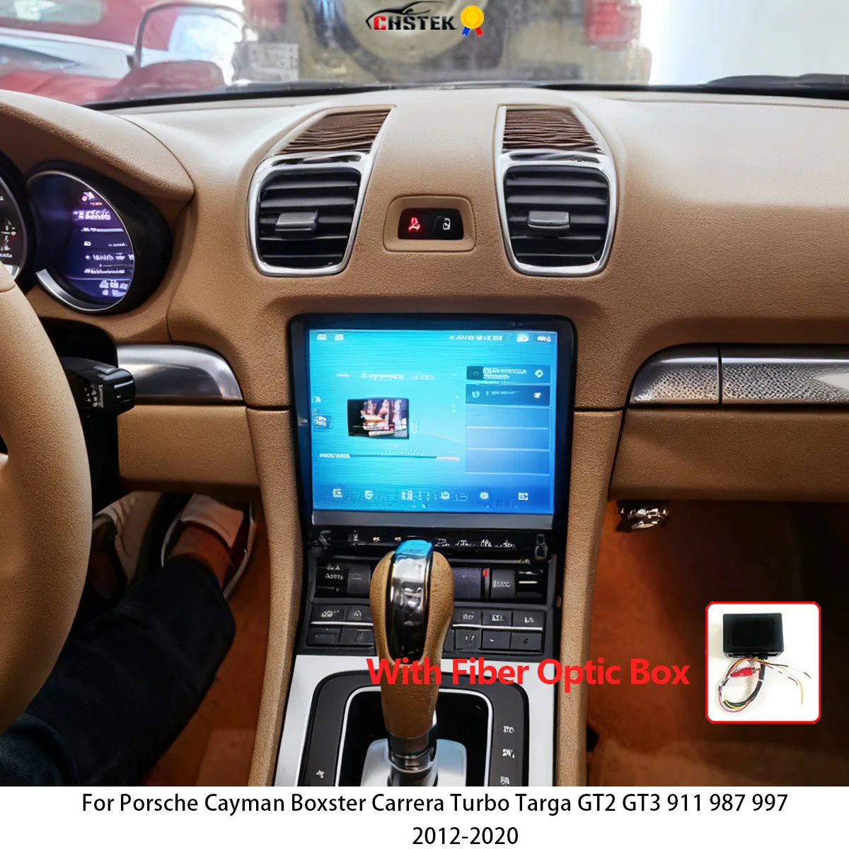 CHSTEK Carplay Autoradio pour Porsche Boxster Cayman 718 911 918 981 997 Turbo S Carrera Bose Autoradio GPS WIFI 4G BT Android 13 1 CHSTEK Carplay Autoradio pour Porsche Boxster Cayman 718 911 918 981 997 Turbo S Carrera Bose Autoradio GPS WIFI 4G BT Android 13 1