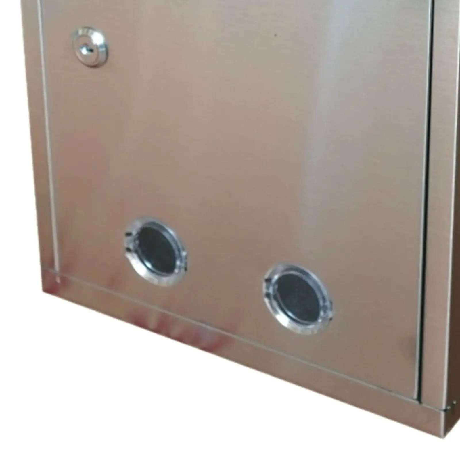Suggestion Box Donation and Collection Key Drop Box Stainless Steel Organizer Ballot Comment for Charity Tip Jar Ballots