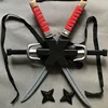 56cm Halloween Samurai Ninja Plastic Retro Long Knife Daggers 7 Pieces in A Set Deadpool Cos Double Sword Costume Props Toys 6