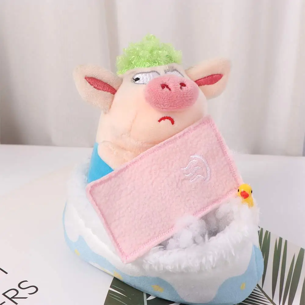 Mini Furniture Cotton Doll Bathtub Scene Decor Desktop Decoration Doll Sleeping Bag Ornament Kawaii 10cm Doll Bathtub