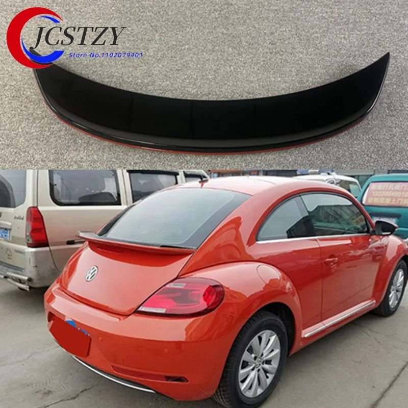 For Vw Beetle Spoiler High Quality Abs Material Car Rear Wing Primer