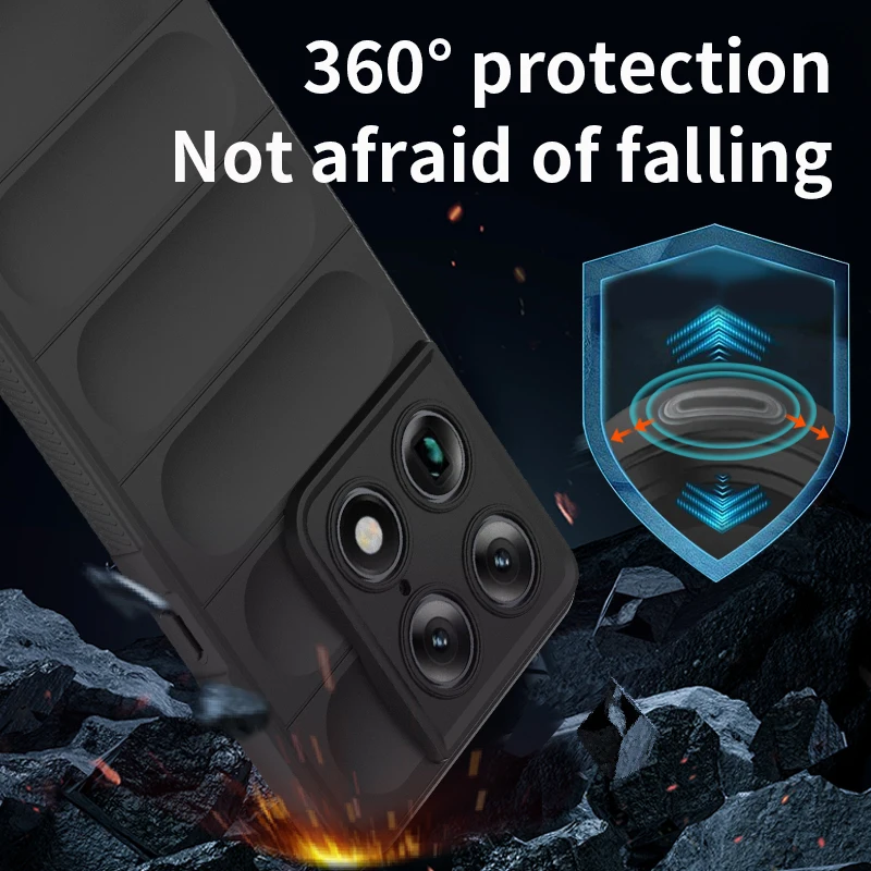 Soft 6D Air Bag Shockproof Phone Cover
