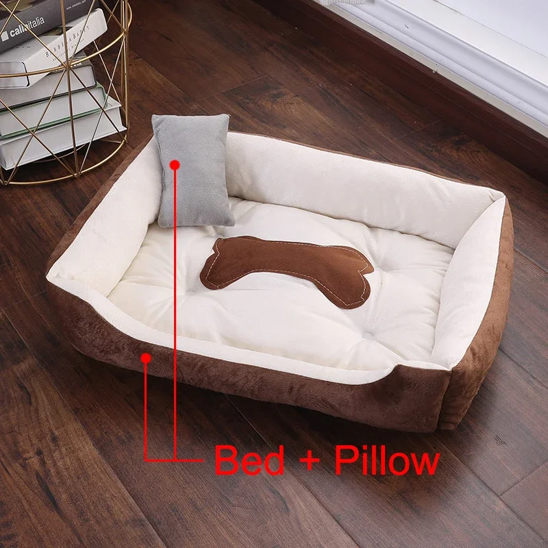 Pet Dog Beds Mat Small Medium Large Dogs Pets Pillow High Elasticity PP Fiber Filler Puppy Bulldog Kennel Cat Blanket pet bed pet blanket pet bed mat