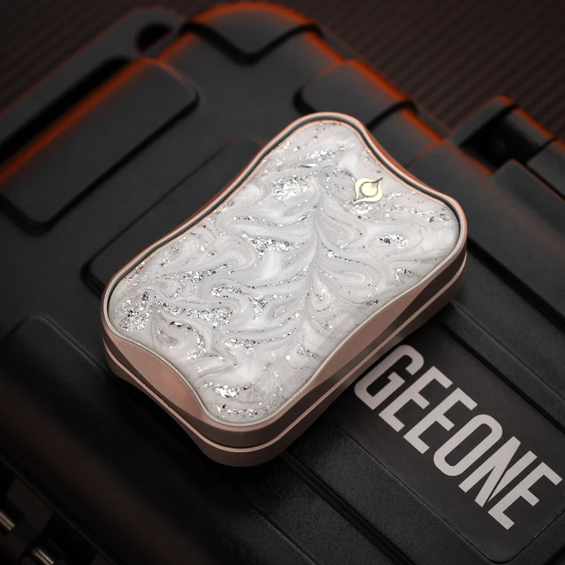 Peacock Aura Sand SS Slim フィジェットトイ　スライダー ピーコックオーラサンドフローティングフィジェットスライダー金属