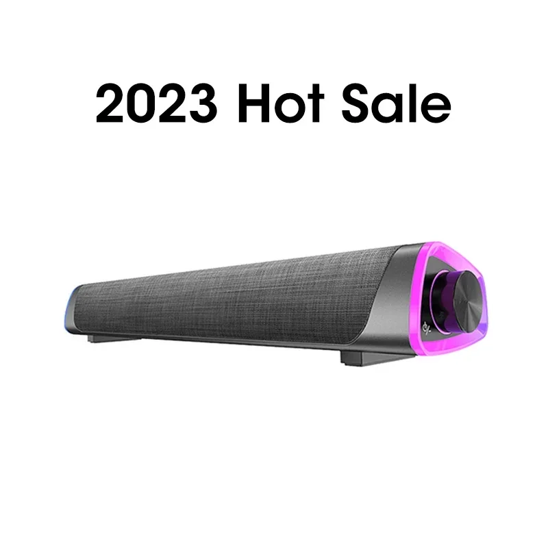 Niye Wired Computer Tv Speaker 6D Surround Soundbar Subwoofer Stereo Bluetooth 5.0 Sound Bar Per Tv Laptop Pc Game Home Theater