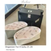 ROBEE For H kelly Organizer Insert 25 28 Waterproof Design quick-drying fabric Premium nylon Fits handbag innerbag  of Limited 1